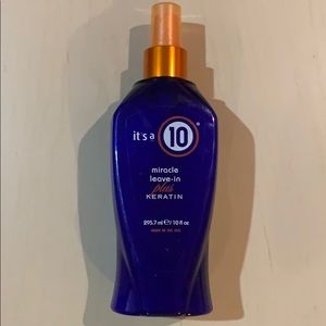 Its a 10 leave in keratin spray